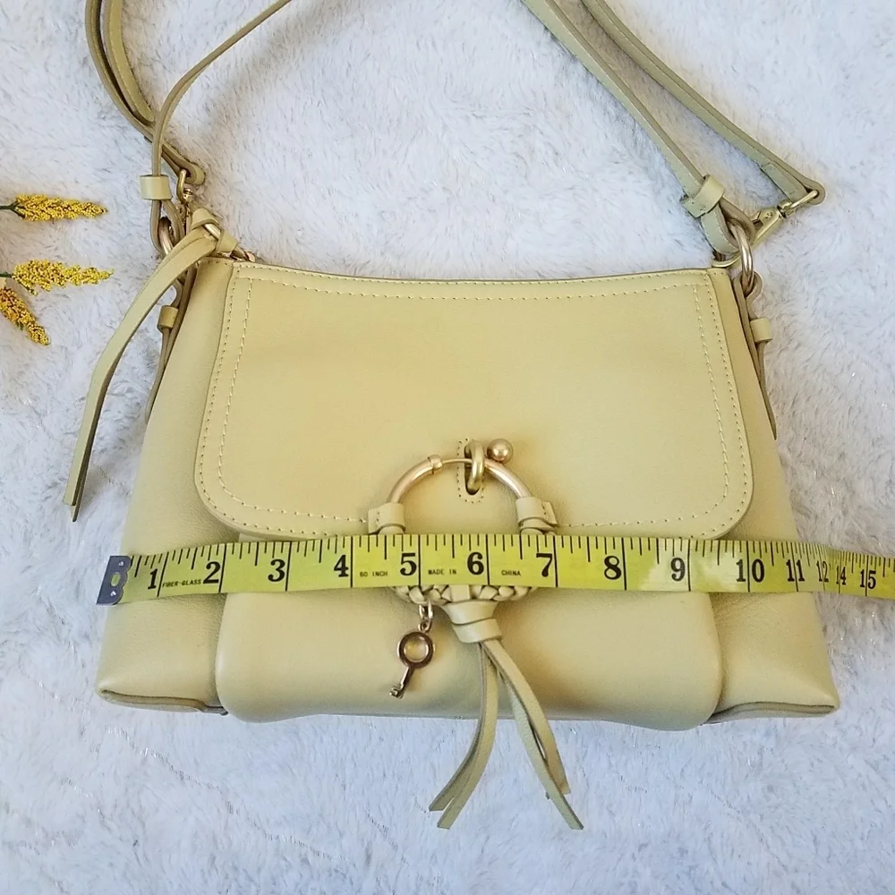 See by Chloé Yellow Joan Crossbody Shoulder Bag